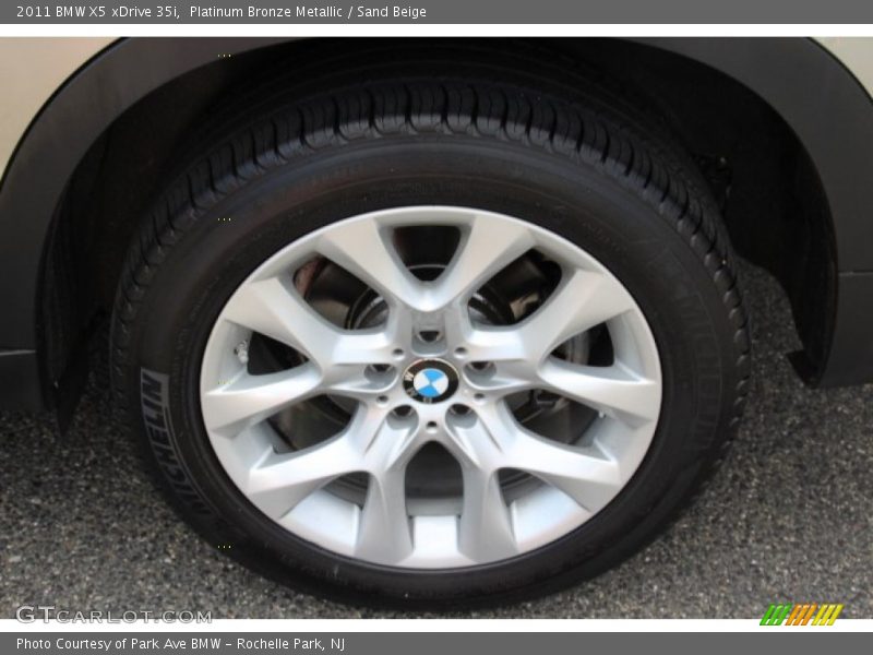 Platinum Bronze Metallic / Sand Beige 2011 BMW X5 xDrive 35i