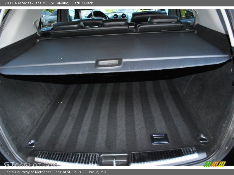Black / Black 2011 Mercedes-Benz ML 350 4Matic