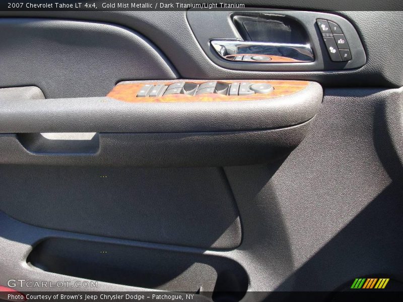 Gold Mist Metallic / Dark Titanium/Light Titanium 2007 Chevrolet Tahoe LT 4x4