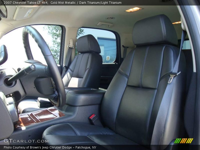 Gold Mist Metallic / Dark Titanium/Light Titanium 2007 Chevrolet Tahoe LT 4x4