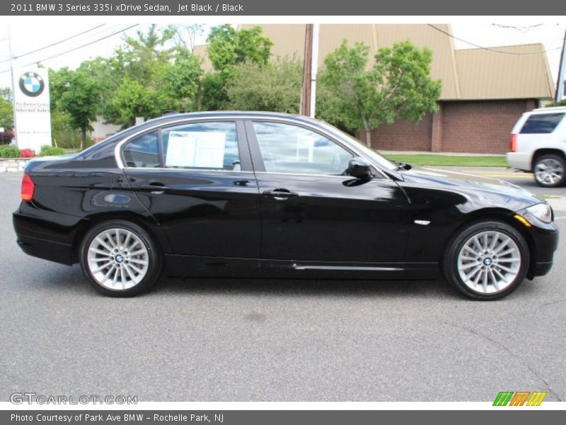 Jet Black / Black 2011 BMW 3 Series 335i xDrive Sedan