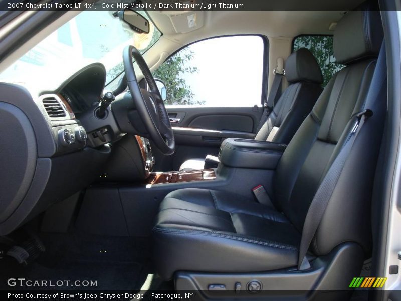 Gold Mist Metallic / Dark Titanium/Light Titanium 2007 Chevrolet Tahoe LT 4x4