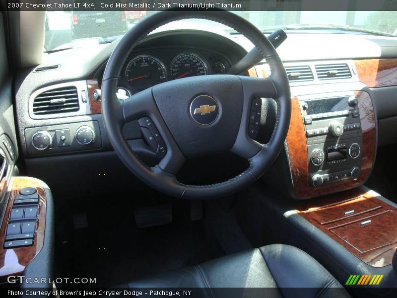 Gold Mist Metallic / Dark Titanium/Light Titanium 2007 Chevrolet Tahoe LT 4x4