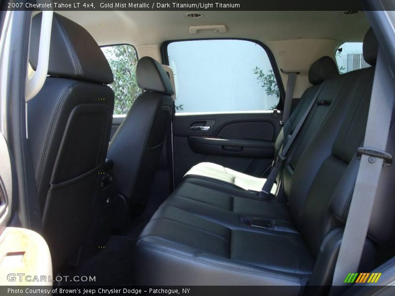 Gold Mist Metallic / Dark Titanium/Light Titanium 2007 Chevrolet Tahoe LT 4x4