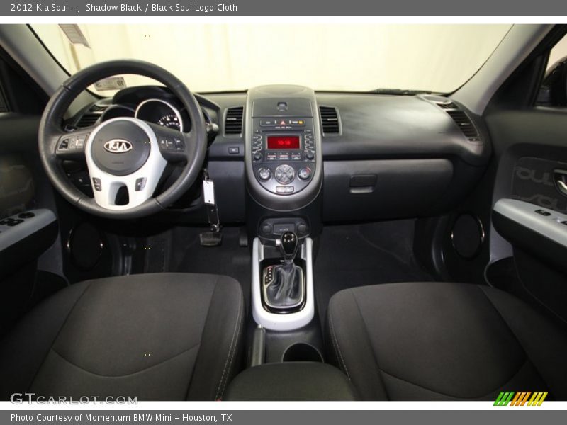 Shadow Black / Black Soul Logo Cloth 2012 Kia Soul +