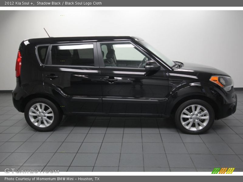 Shadow Black / Black Soul Logo Cloth 2012 Kia Soul +