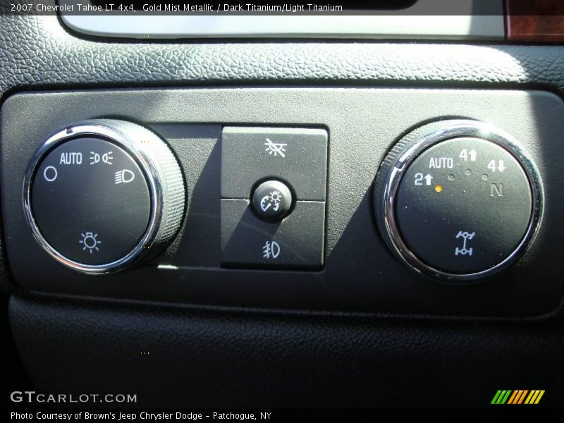 Gold Mist Metallic / Dark Titanium/Light Titanium 2007 Chevrolet Tahoe LT 4x4
