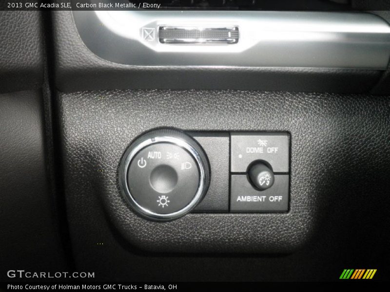 Carbon Black Metallic / Ebony 2013 GMC Acadia SLE