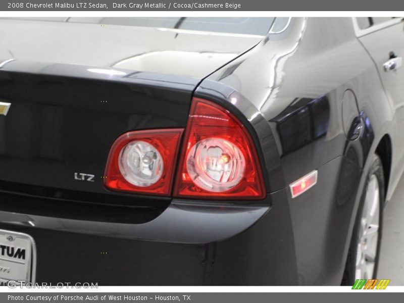 Dark Gray Metallic / Cocoa/Cashmere Beige 2008 Chevrolet Malibu LTZ Sedan