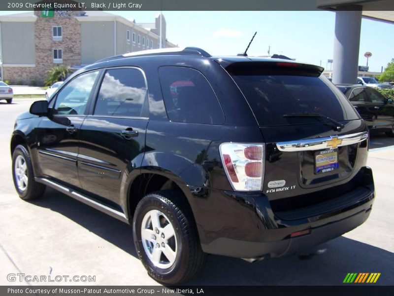 Black / Light Gray 2009 Chevrolet Equinox LT