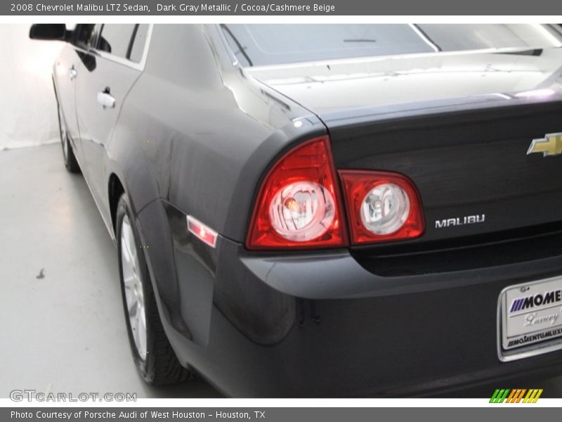 Dark Gray Metallic / Cocoa/Cashmere Beige 2008 Chevrolet Malibu LTZ Sedan