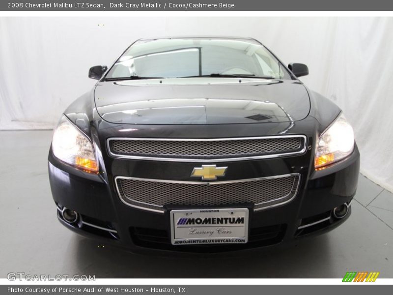 Dark Gray Metallic / Cocoa/Cashmere Beige 2008 Chevrolet Malibu LTZ Sedan