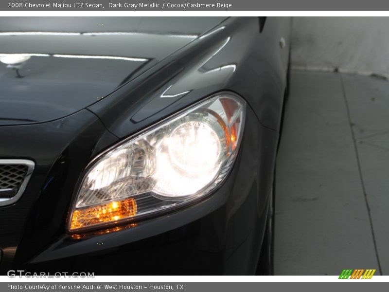Dark Gray Metallic / Cocoa/Cashmere Beige 2008 Chevrolet Malibu LTZ Sedan