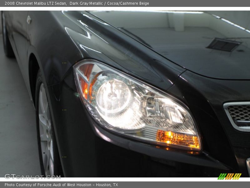 Dark Gray Metallic / Cocoa/Cashmere Beige 2008 Chevrolet Malibu LTZ Sedan
