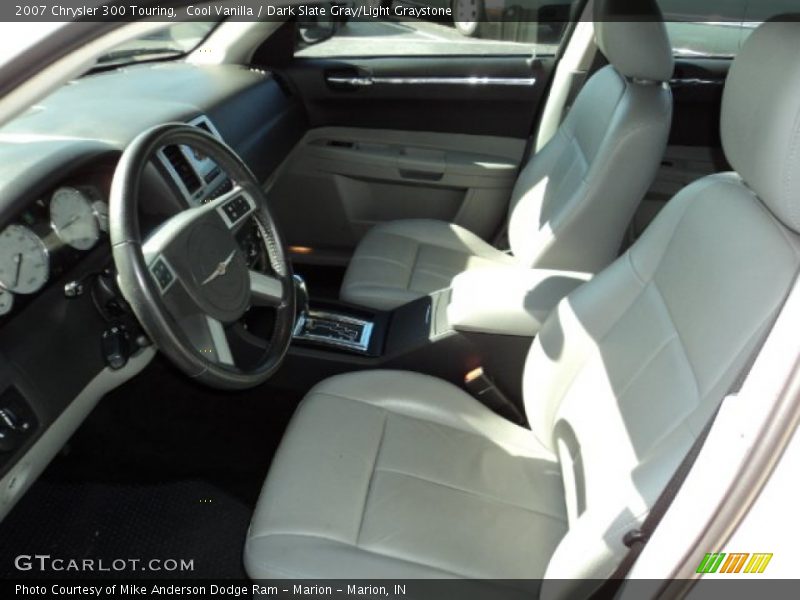 Cool Vanilla / Dark Slate Gray/Light Graystone 2007 Chrysler 300 Touring