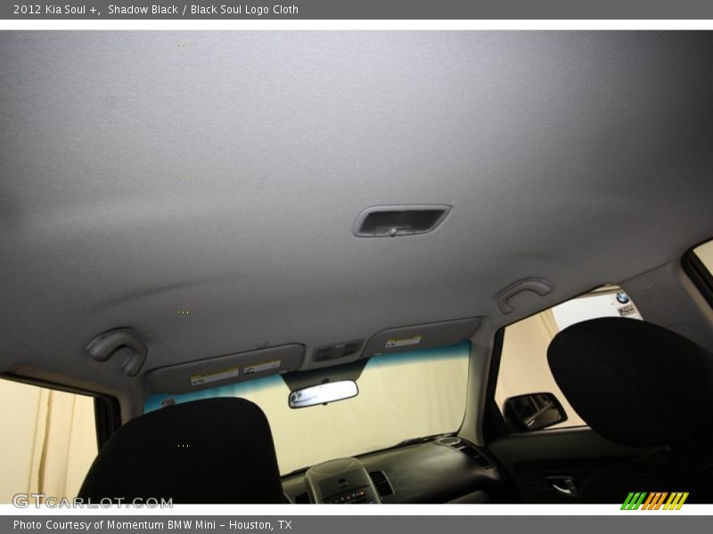 Shadow Black / Black Soul Logo Cloth 2012 Kia Soul +