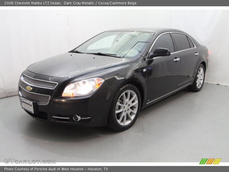 Dark Gray Metallic / Cocoa/Cashmere Beige 2008 Chevrolet Malibu LTZ Sedan