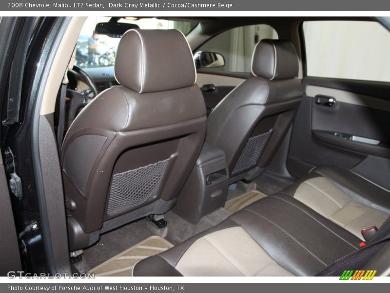 Dark Gray Metallic / Cocoa/Cashmere Beige 2008 Chevrolet Malibu LTZ Sedan