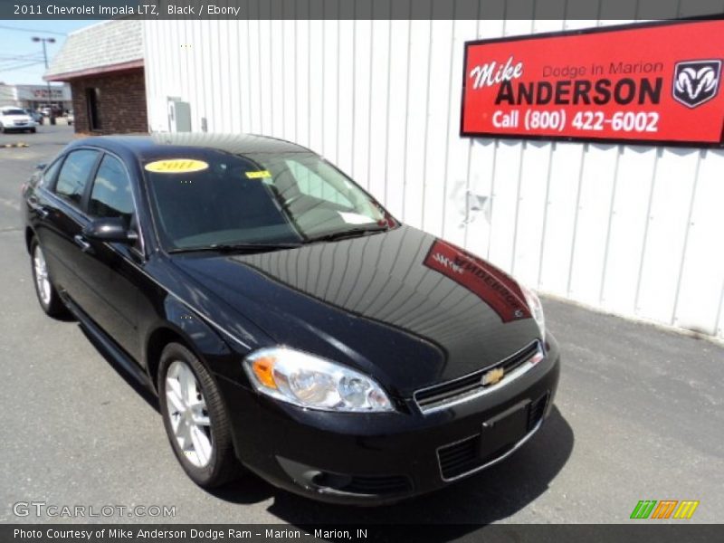 Black / Ebony 2011 Chevrolet Impala LTZ
