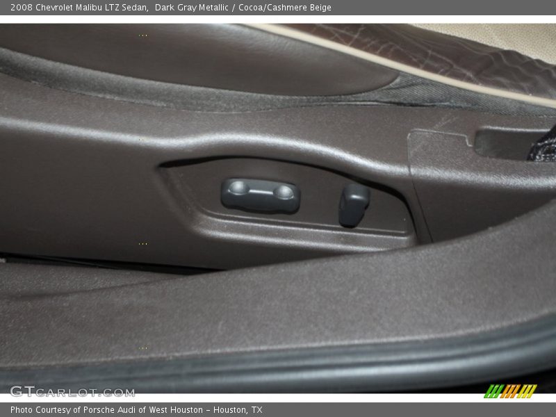 Dark Gray Metallic / Cocoa/Cashmere Beige 2008 Chevrolet Malibu LTZ Sedan
