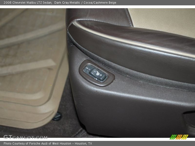 Dark Gray Metallic / Cocoa/Cashmere Beige 2008 Chevrolet Malibu LTZ Sedan
