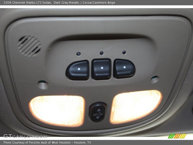 Dark Gray Metallic / Cocoa/Cashmere Beige 2008 Chevrolet Malibu LTZ Sedan