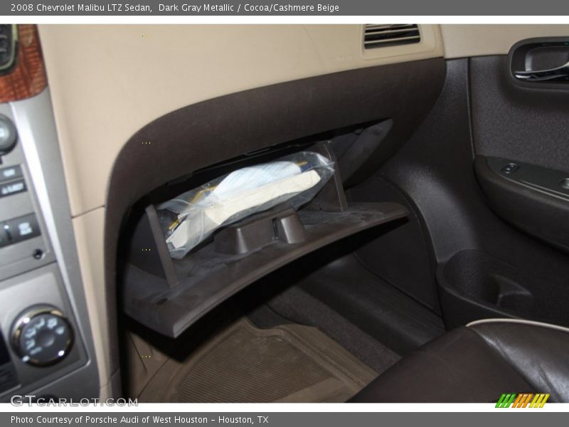 Dark Gray Metallic / Cocoa/Cashmere Beige 2008 Chevrolet Malibu LTZ Sedan