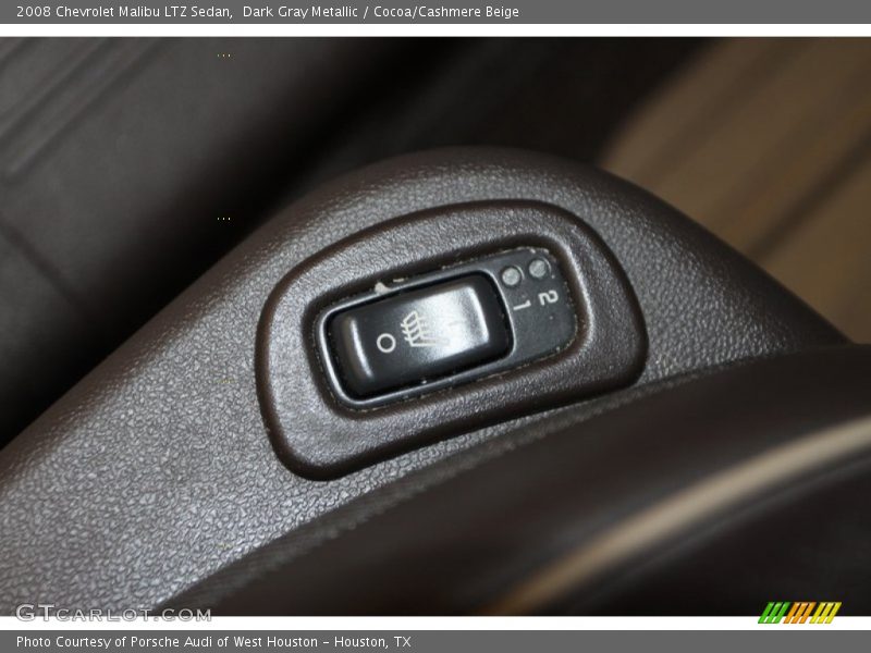Dark Gray Metallic / Cocoa/Cashmere Beige 2008 Chevrolet Malibu LTZ Sedan