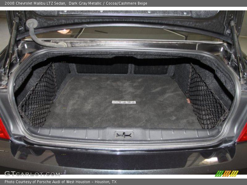 Dark Gray Metallic / Cocoa/Cashmere Beige 2008 Chevrolet Malibu LTZ Sedan