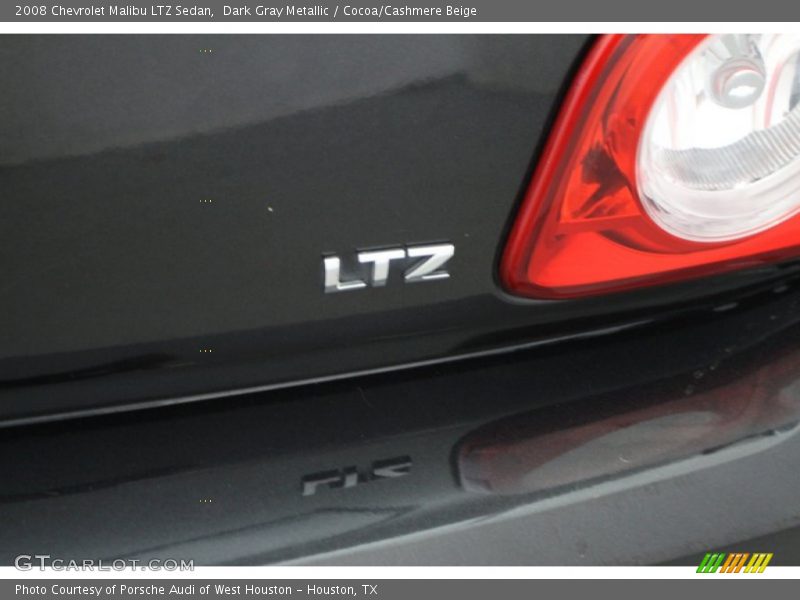 Dark Gray Metallic / Cocoa/Cashmere Beige 2008 Chevrolet Malibu LTZ Sedan