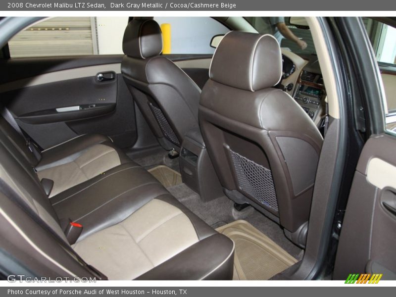 Dark Gray Metallic / Cocoa/Cashmere Beige 2008 Chevrolet Malibu LTZ Sedan