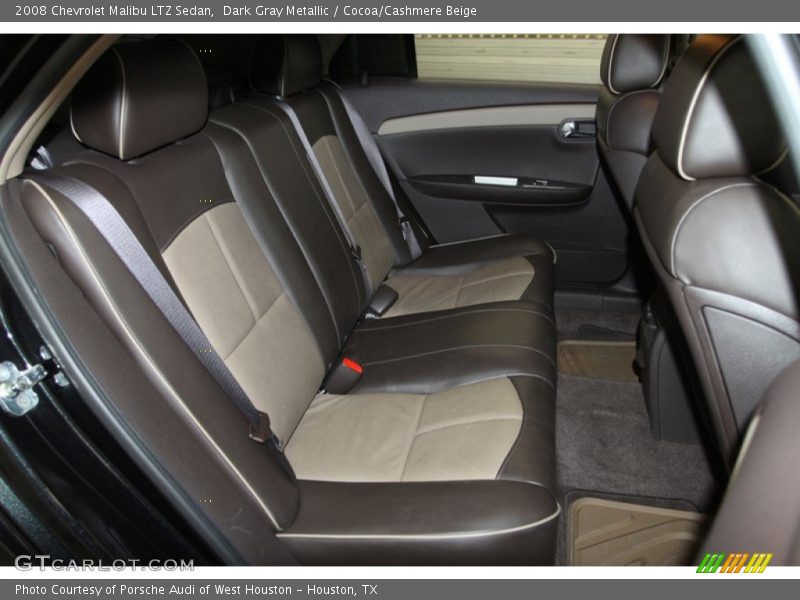 Dark Gray Metallic / Cocoa/Cashmere Beige 2008 Chevrolet Malibu LTZ Sedan