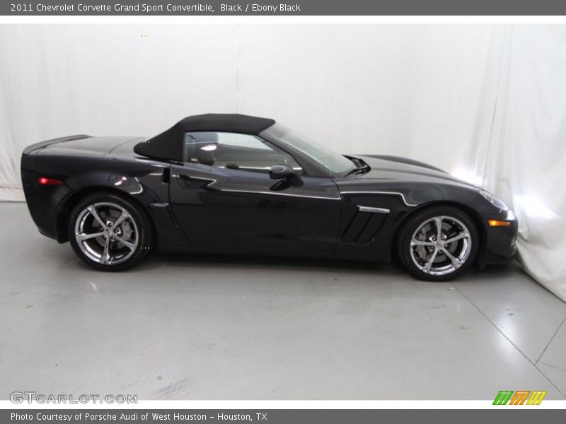 Black / Ebony Black 2011 Chevrolet Corvette Grand Sport Convertible