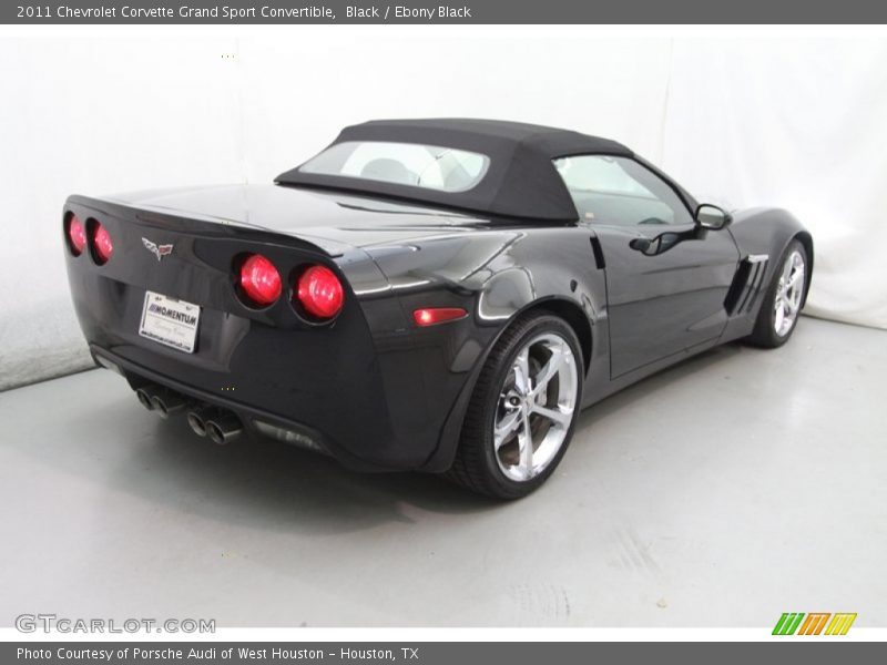 Black / Ebony Black 2011 Chevrolet Corvette Grand Sport Convertible