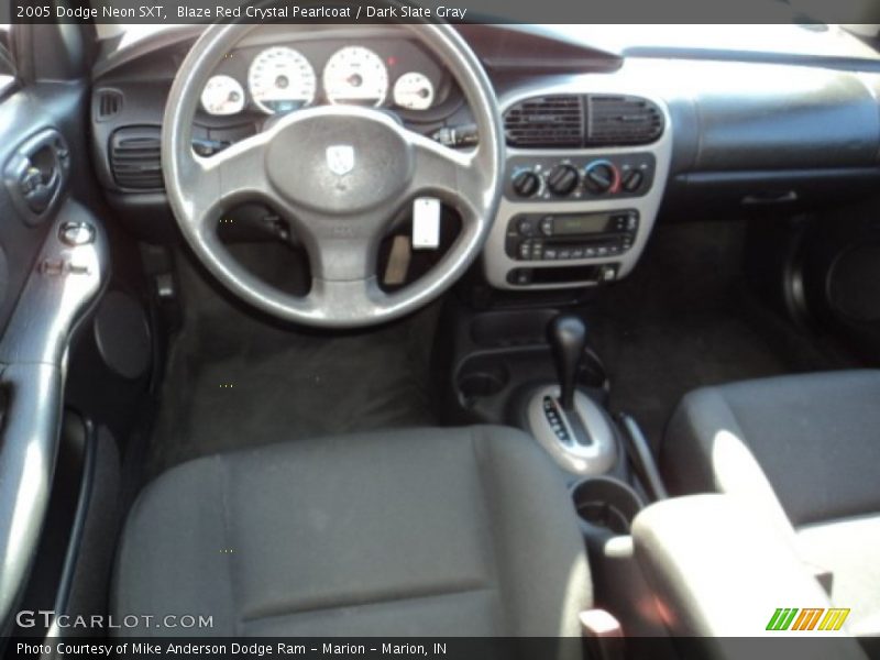Blaze Red Crystal Pearlcoat / Dark Slate Gray 2005 Dodge Neon SXT