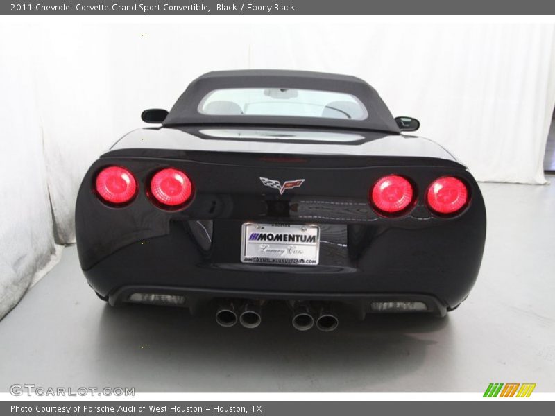 Black / Ebony Black 2011 Chevrolet Corvette Grand Sport Convertible