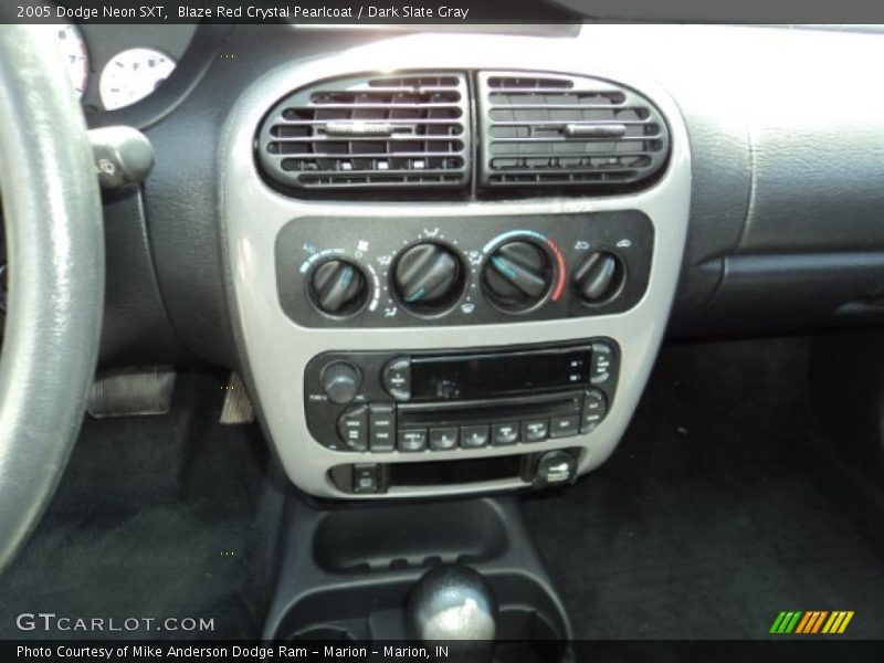 Blaze Red Crystal Pearlcoat / Dark Slate Gray 2005 Dodge Neon SXT