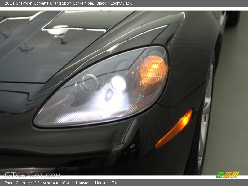 Black / Ebony Black 2011 Chevrolet Corvette Grand Sport Convertible