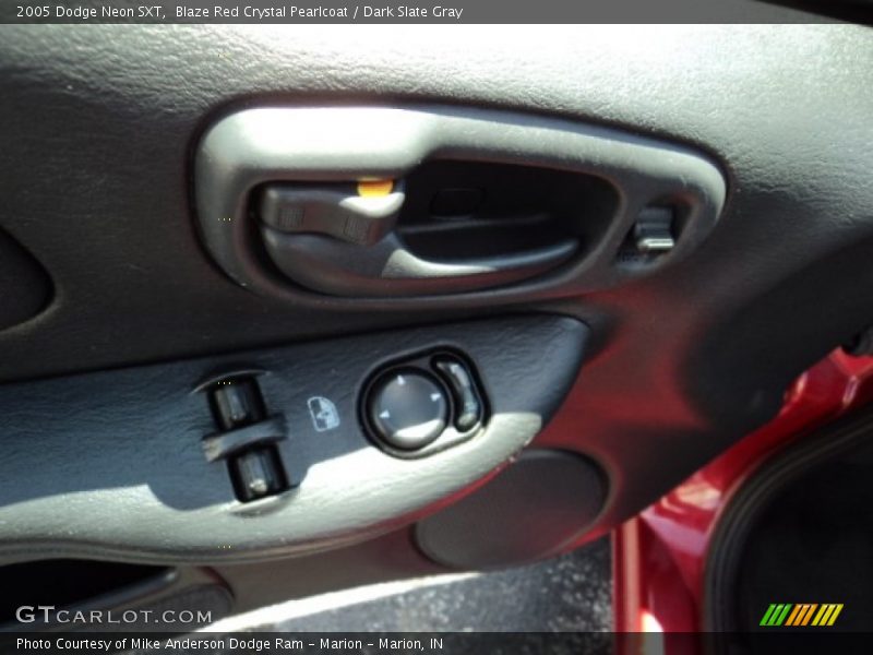 Blaze Red Crystal Pearlcoat / Dark Slate Gray 2005 Dodge Neon SXT