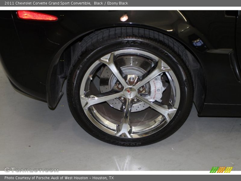 Black / Ebony Black 2011 Chevrolet Corvette Grand Sport Convertible