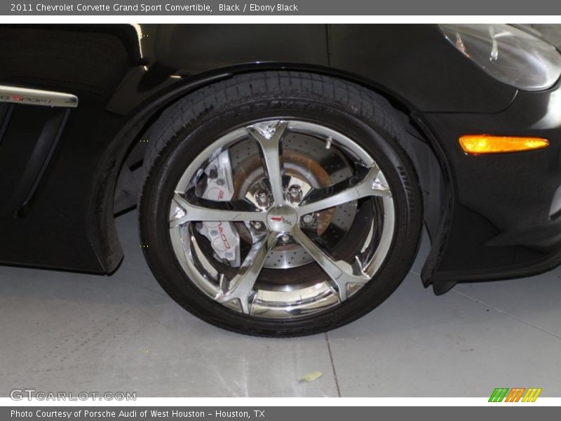 Black / Ebony Black 2011 Chevrolet Corvette Grand Sport Convertible