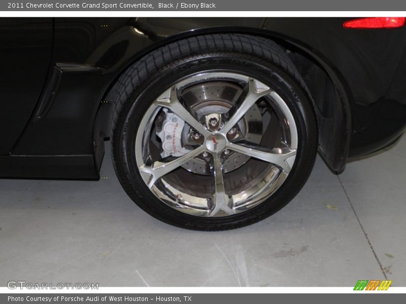 Black / Ebony Black 2011 Chevrolet Corvette Grand Sport Convertible