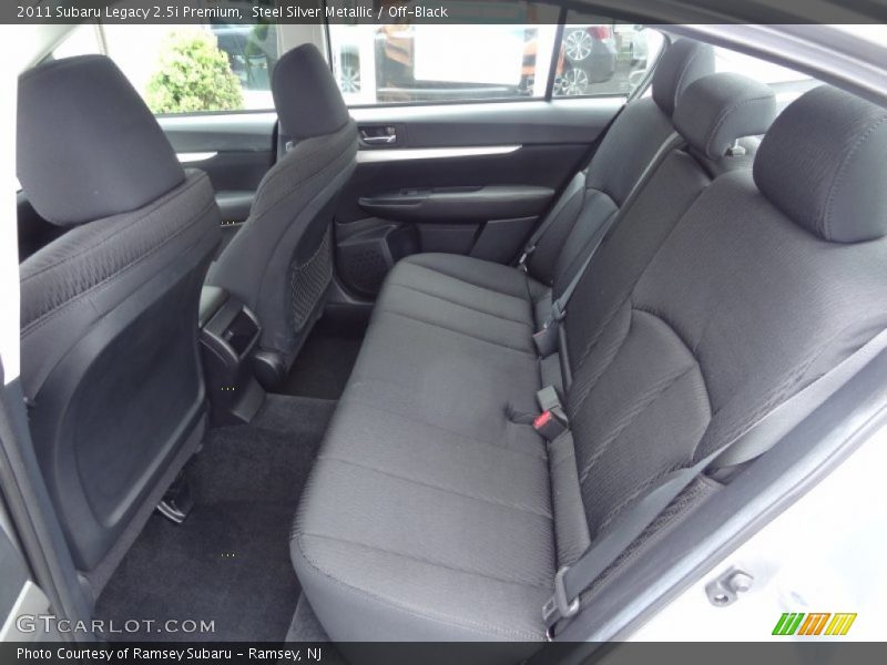 Steel Silver Metallic / Off-Black 2011 Subaru Legacy 2.5i Premium