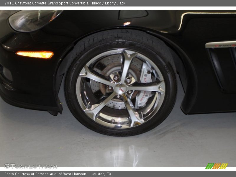 Black / Ebony Black 2011 Chevrolet Corvette Grand Sport Convertible