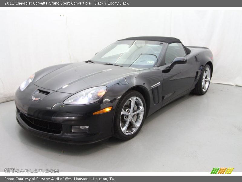 Black / Ebony Black 2011 Chevrolet Corvette Grand Sport Convertible