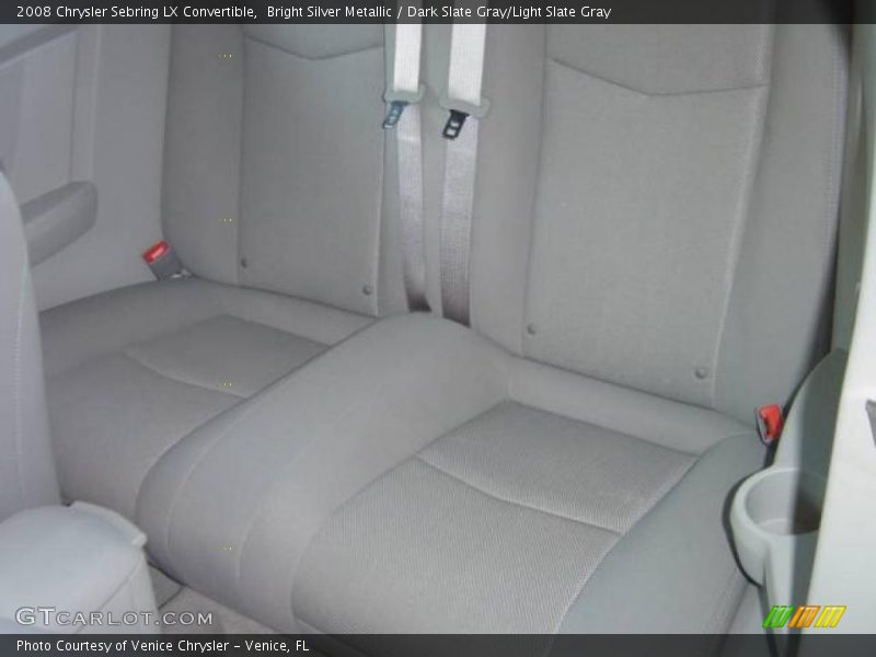 Bright Silver Metallic / Dark Slate Gray/Light Slate Gray 2008 Chrysler Sebring LX Convertible