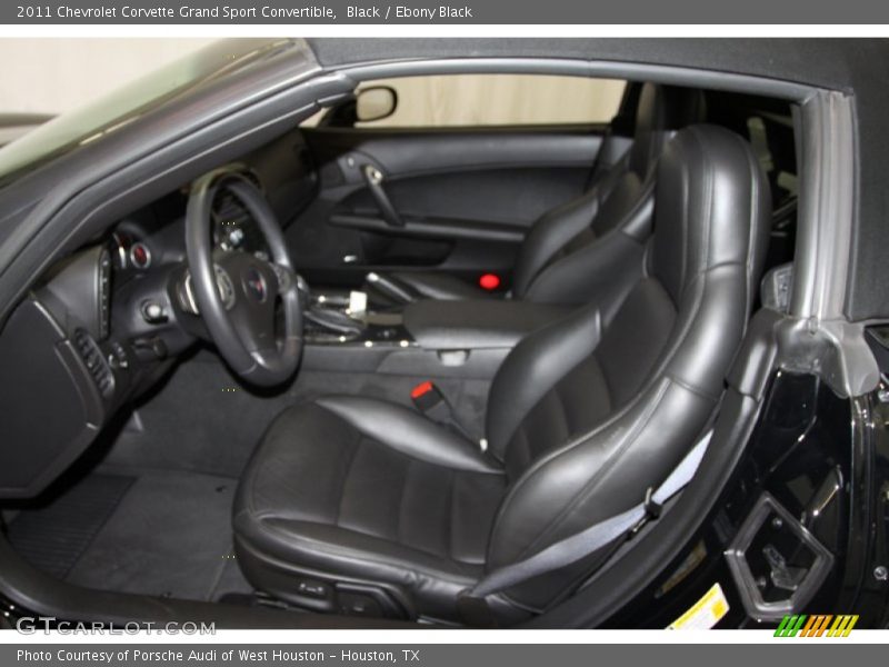 Black / Ebony Black 2011 Chevrolet Corvette Grand Sport Convertible