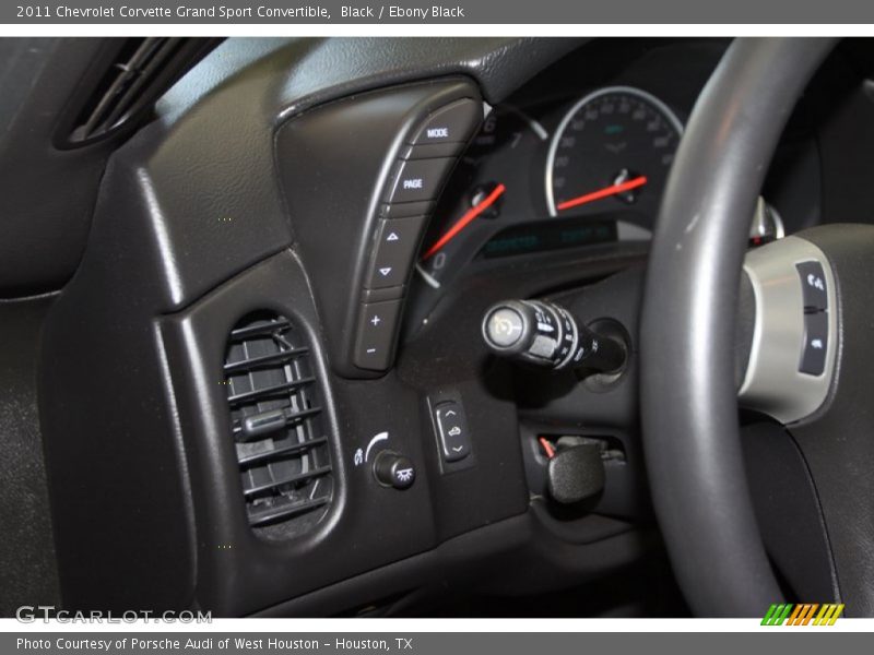 Black / Ebony Black 2011 Chevrolet Corvette Grand Sport Convertible