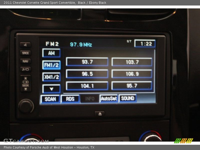 Black / Ebony Black 2011 Chevrolet Corvette Grand Sport Convertible