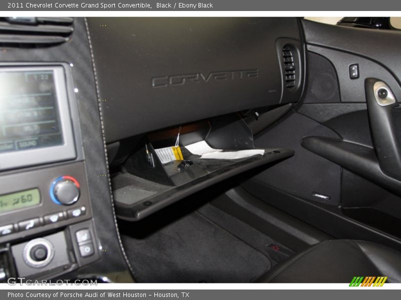 Black / Ebony Black 2011 Chevrolet Corvette Grand Sport Convertible